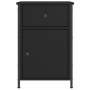 Mesitas de noche 2 uds madera contrachapada negro 40x42x60 cm de vidaXL, Mesitas de noche - Ref: Foro24-825904, Precio: 83,97...