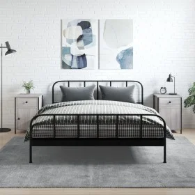 Mesitas de noche 2 uds madera contrachapada gris 40x42x60 cm de vidaXL, Mesitas de noche - Ref: Foro24-825910, Precio: 77,55 ...