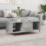 Mesa de centro madera contrachapada gris hormigón 102x50x40 cm en Mesas de centro | Comprar online en Foru.es