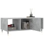 Mesa de centro madera contrachapada gris hormigón 102x50x40 cm en Mesas de centro | Comprar online en Foru.es