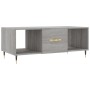 Mesa de centro madera contrachapada gris Sonoma 102x50x40 cm en Mesas de centro | Comprar online en Foru.es