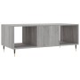 Mesa de centro madera contrachapada gris Sonoma 102x50x40 cm en Mesas de centro | Comprar online en Foru.es