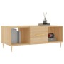 Mesa de centro madera contrachapada roble Sonoma 102x50x40 cm en Mesas de centro | Comprar online en Foru.es