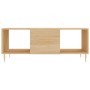 Mesa de centro madera contrachapada roble Sonoma 102x50x40 cm en Mesas de centro | Comprar online en Foru.es