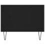 Mesa de centro madera contrachapada negro 102x50x40 cm en Mesas de centro | Comprar online en Foru.es