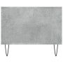 Mesa de centro madera contrachapada gris hormigón 102x50x40 cm en Mesas de centro | Comprar online en Foru.es