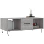 Mesa de centro madera contrachapada gris Sonoma 102x50x40 cm en Mesas de centro | Comprar online en Foru.es