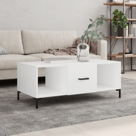 Mesa de centro madera contrachapada blanco 102x50x40 cm en Mesas de centro | Comprar online en Foru.es