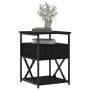 Mesitas de noche 2 uds madera de ingeniería negro 40x42x55 cm de vidaXL, Mesitas de noche - Ref: Foro24-826074, Precio: 85,51...
