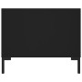 Mesa de centro madera contrachapada negro 102x50x40 cm en Mesas de centro | Comprar online en Foru.es