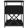 Mesitas de noche 2 uds madera de ingeniería negro 40x42x55 cm de vidaXL, Mesitas de noche - Ref: Foro24-826074, Precio: 85,51...