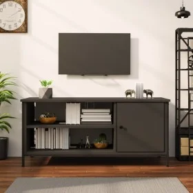 Mueble de TV madera contrachapada negro 100x40x45 cm de vidaXL, Muebles TV - Ref: Foro24-826300, Precio: 64,44 €, Descuento: %