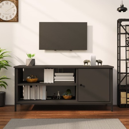 Mueble de TV madera contrachapada negro 100x40x45 cm de vidaXL, Muebles TV - Ref: Foro24-826300, Precio: 65,45 €, Descuento: %
