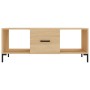 Mesa de centro madera contrachapada roble Sonoma 102x50x40 cm en Mesas de centro | Comprar online en Foru.es
