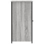 Mesita de noche madera de ingeniería gris Sonoma 32x42x80 cm de vidaXL, Mesitas de noche - Ref: Foro24-825969, Precio: 46,57 ...