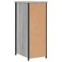 Sonoma gray engineered wood bedside table 32x42x80 cm by vidaXL, Nightstands - Ref: Foro24-825969, Price: 45,73 €, Discount: %