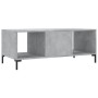 Mesa de centro madera contrachapada gris hormigón 102x50x40 cm en Mesas de centro | Comprar online en Foru.es