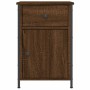Mesitas de noche 2 uds contrachapada roble marrón 40x42x60 cm de vidaXL, Mesitas de noche - Ref: Foro24-825912, Precio: 78,69...