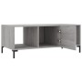 Mesa de centro madera contrachapada gris Sonoma 102x50x40 cm en Mesas de centro | Comprar online en Foru.es