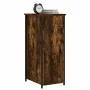 Mesitas noche 2 uds madera ingeniería roble ahumado 32x42x80 cm de vidaXL, Mesitas de noche - Ref: Foro24-825968, Precio: 55,...