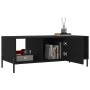 Mesa de centro madera contrachapada negro 102x50x40 cm en Mesas de centro | Comprar online en Foru.es