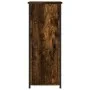 Mesitas noche 2 uds madera ingeniería roble ahumado 32x42x80 cm de vidaXL, Mesitas de noche - Ref: Foro24-825968, Precio: 55,...