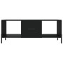Mesa de centro madera contrachapada negro 102x50x40 cm en Mesas de centro | Comprar online en Foru.es