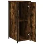 Mesitas noche 2 uds madera ingeniería roble ahumado 32x42x80 cm de vidaXL, Mesitas de noche - Ref: Foro24-825968, Precio: 55,...