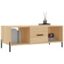 Mesa de centro madera contrachapada roble Sonoma 102x50x40 cm en Mesas de centro | Comprar online en Foru.es