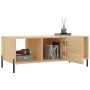 Mesa de centro madera contrachapada roble Sonoma 102x50x40 cm en Mesas de centro | Comprar online en Foru.es