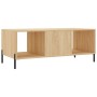 Mesa de centro madera contrachapada roble Sonoma 102x50x40 cm en Mesas de centro | Comprar online en Foru.es