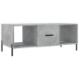 Mesa de centro madera contrachapada gris hormigón 102x50x40 cm en Mesas de centro | Comprar online en Foru.es