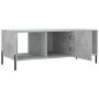 Mesa de centro madera contrachapada gris hormigón 102x50x40 cm en Mesas de centro | Comprar online en Foru.es