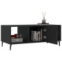 Mesa de centro madera contrachapada negro 102x50x40 cm en Mesas de centro | Comprar online en Foru.es
