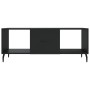 Mesa de centro madera contrachapada negro 102x50x40 cm en Mesas de centro | Comprar online en Foru.es
