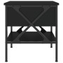 Mesitas de noche 2 uds madera de ingeniería negro 40x42x45 cm de vidaXL, Mesitas de noche - Ref: Foro24-825954, Precio: 84,95...