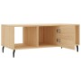 Mesa de centro madera contrachapada roble Sonoma 102x50x40 cm en Mesas de centro | Comprar online en Foru.es