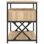 Mesita de noche madera de ingeniería roble Sonoma 40x42x55 cm de vidaXL, Mesitas de noche - Ref: Foro24-826075, Precio: 60,62...