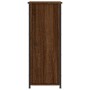 Mesitas noche 2 uds madera ingeniería marrón roble 32x42x80 cm de vidaXL, Mesitas de noche - Ref: Foro24-825972, Precio: 56,0...