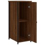 Mesitas noche 2 uds madera ingeniería marrón roble 32x42x80 cm de vidaXL, Mesitas de noche - Ref: Foro24-825972, Precio: 56,0...