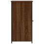 Mesitas noche 2 uds madera ingeniería marrón roble 32x42x80 cm de vidaXL, Mesitas de noche - Ref: Foro24-825972, Precio: 56,0...