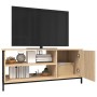 Mueble para TV madera contrachapada roble Sonoma 100x40x45 cm de vidaXL, Muebles TV - Ref: Foro24-826301, Precio: 64,28 €, De...