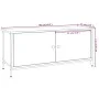 Mueble TV con puertas contrachapada gris Sonoma 102x35x45 cm de vidaXL, Muebles TV - Ref: Foro24-826293, Precio: 57,25 €, Des...