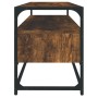 Mueble para TV madera contrachapada roble ahumado 100x35x45 cm de vidaXL, Muebles TV - Ref: Foro24-826307, Precio: 71,95 €, D...