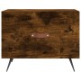 Mesa de centro 2 uds madera ingeniería roble ahumado 50x50x40cm en Mesas de centro | Comprar online en Foru.es