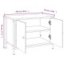 Mueble de TV con puertas madera contrachapada 60x35x45 cm de vidaXL, Muebles TV - Ref: Foro24-826295, Precio: 48,10 €, Descue...
