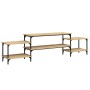 Mueble para TV madera contrachapada roble Sonoma 197x35x52 cm de vidaXL, Muebles TV - Ref: Foro24-826326, Precio: 59,24 €, De...