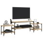 Mueble para TV madera contrachapada roble Sonoma 197x35x52 cm de vidaXL, Muebles TV - Ref: Foro24-826326, Precio: 59,24 €, De...