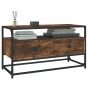 Mueble para TV madera contrachapada roble ahumado 80x35x45 cm de vidaXL, Muebles TV - Ref: Foro24-826312, Precio: 87,92 €, De...
