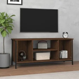 Mueble para TV madera contrachapada roble marrón 102x35x45 cm de vidaXL, Muebles TV - Ref: Foro24-826289, Precio: 55,74 €, De...